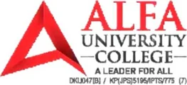 ALFA University College logo